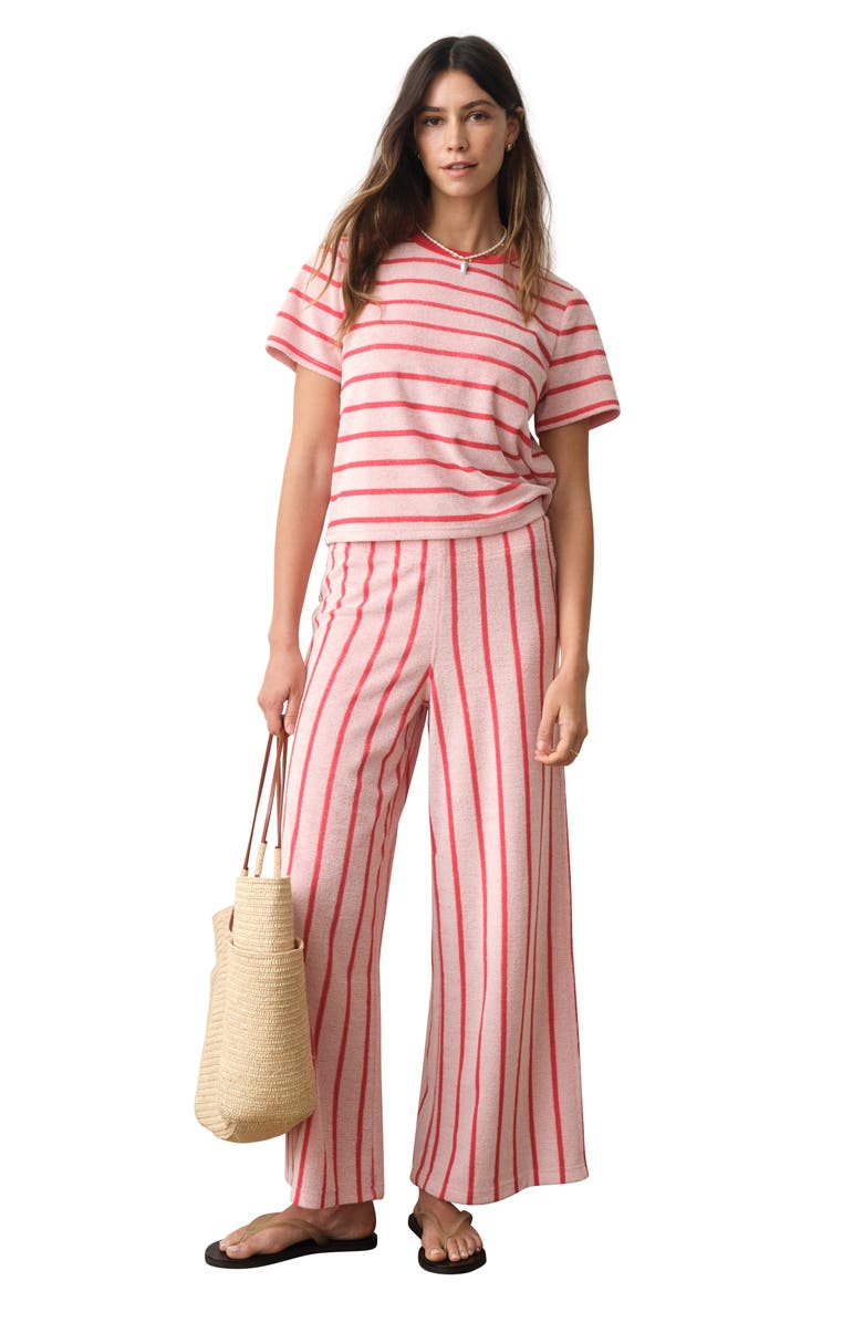 Marine Layer Beach Terry Wide Leg Pants, Alternate, color,