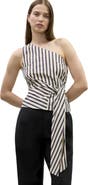 Rebecca Taylor Isla Stripe Poplin Top