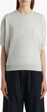 Khaite Faye Short Sleeve Sweater