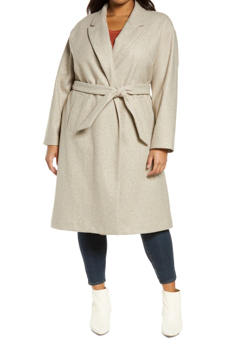 VERO MODA Fortune Long Wrap Coat, Alternate, color,