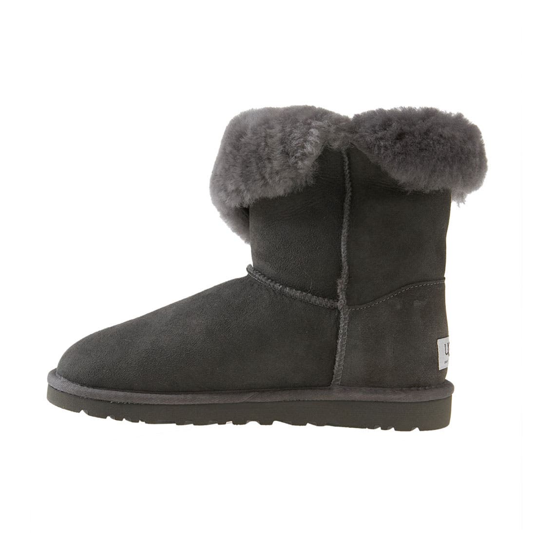 'Bailey Button' Boot, Alternate, color, GREY SUEDE