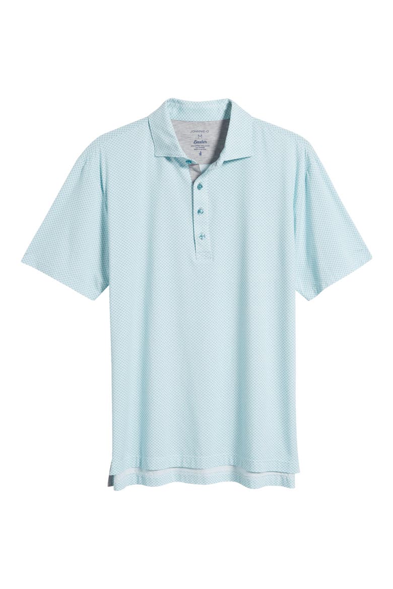 Linxter Microdot Cotton & Lyocell Blend Golf Polo, Alternate, color, GREEN GRASS