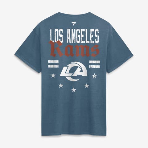 Men's Fanatics  Blue Los Angeles Rams Washed Americana T-Shirt