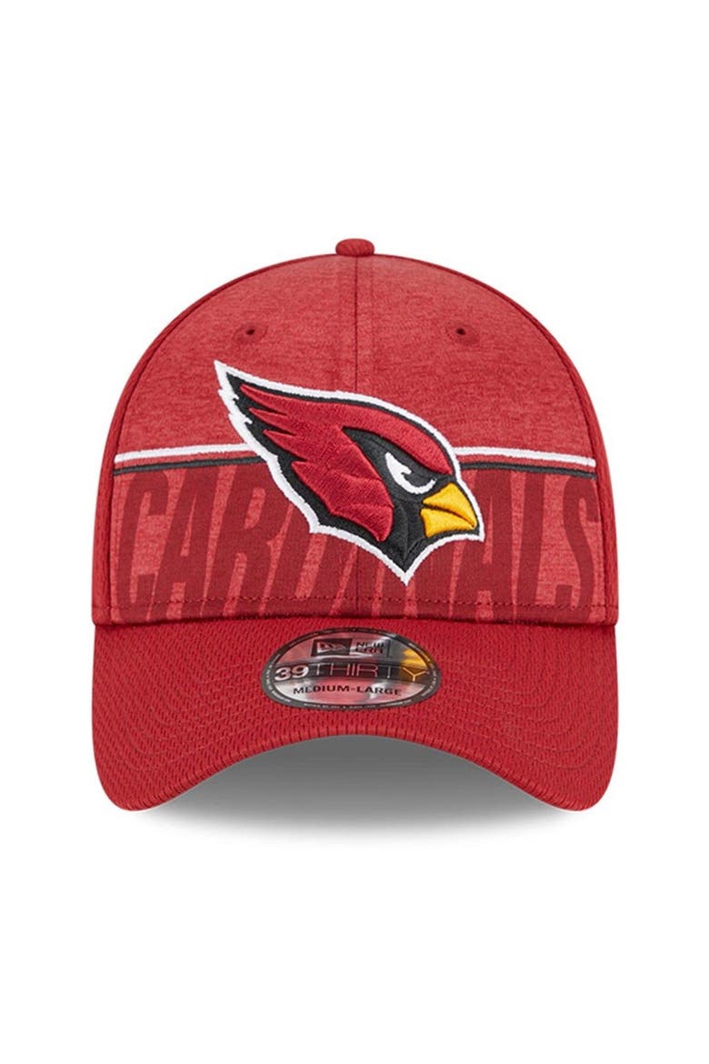 Men's New Era Cardinal Arizona Cardinals 2023 NFL Training Camp 39THIRTY Flex Fit Hat, Alternate, color, Cardinal