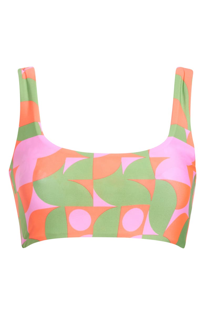 Maaji Izzy Reversible Bikini Top, Alternate, color, Pink