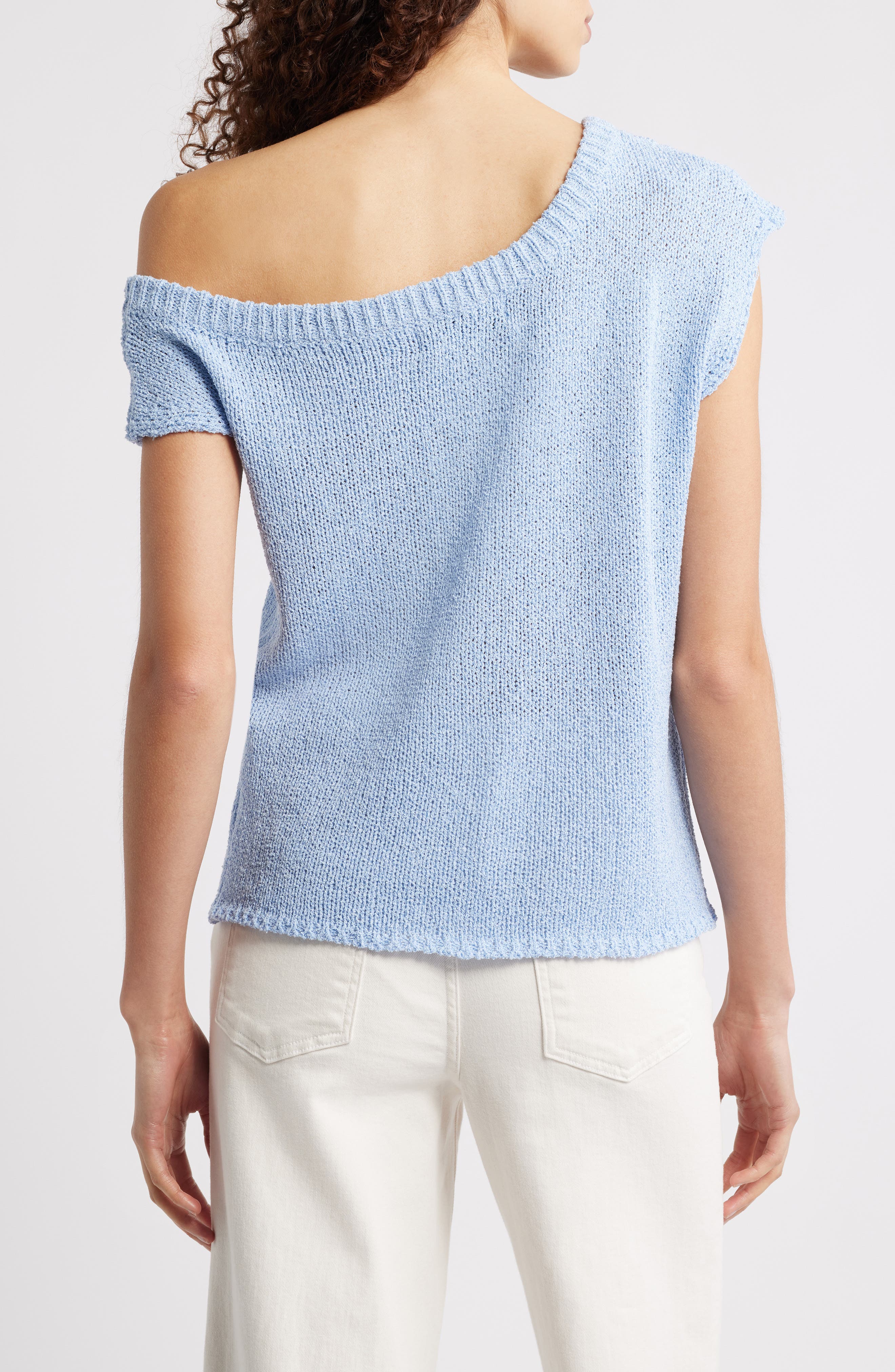 Coco One-Shoulder Knit Top - image 4