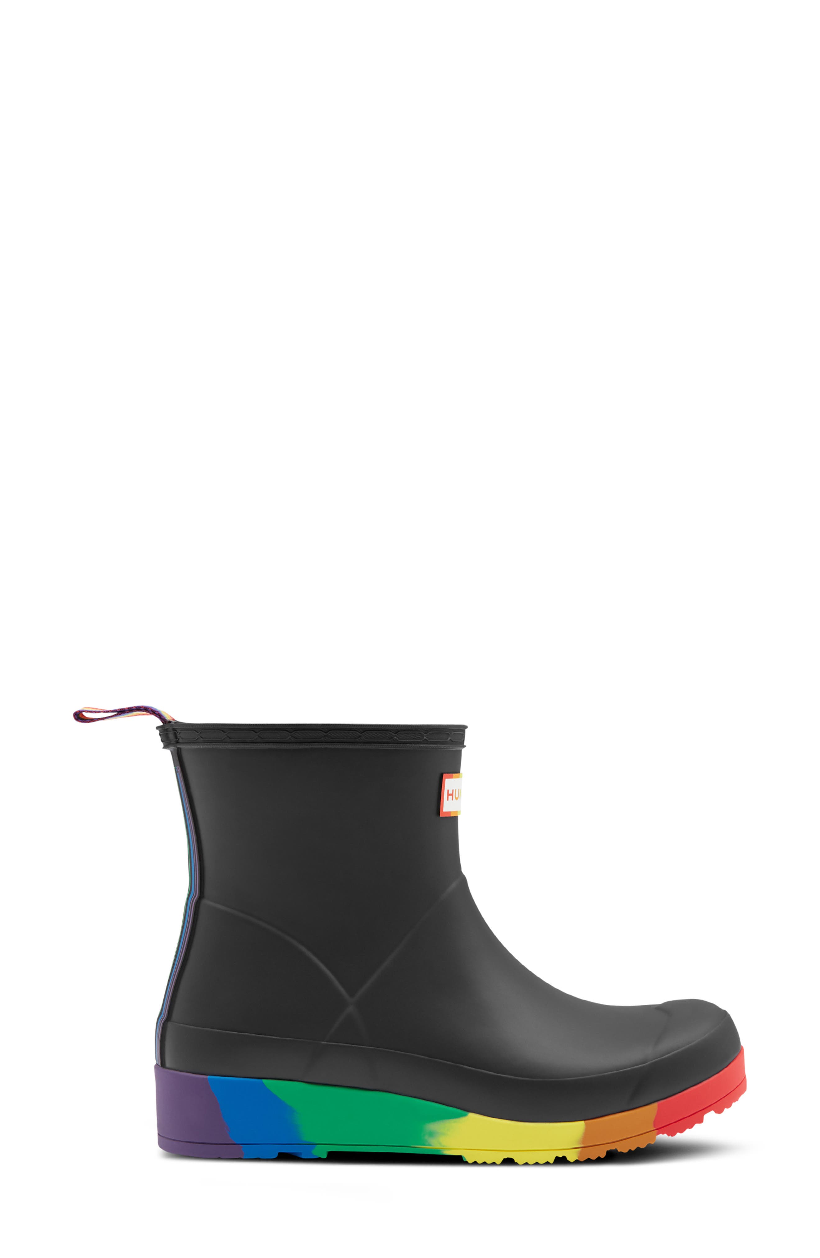 Hunter Original Pride Play Waterproof Rain Boot, Alternate, color, 