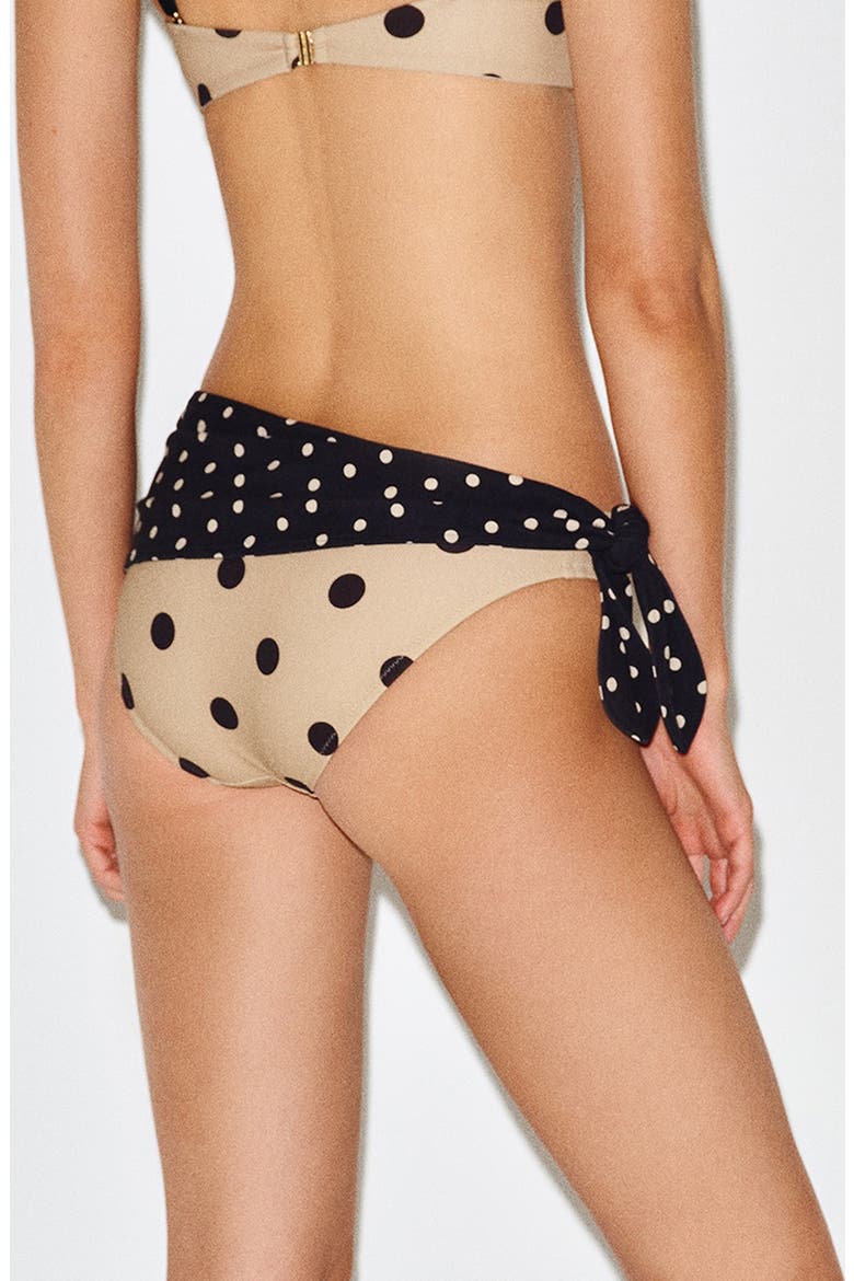 Riva Polka Dot Bikini Briefs, Alternate, color, DUNE LUNA DOTS