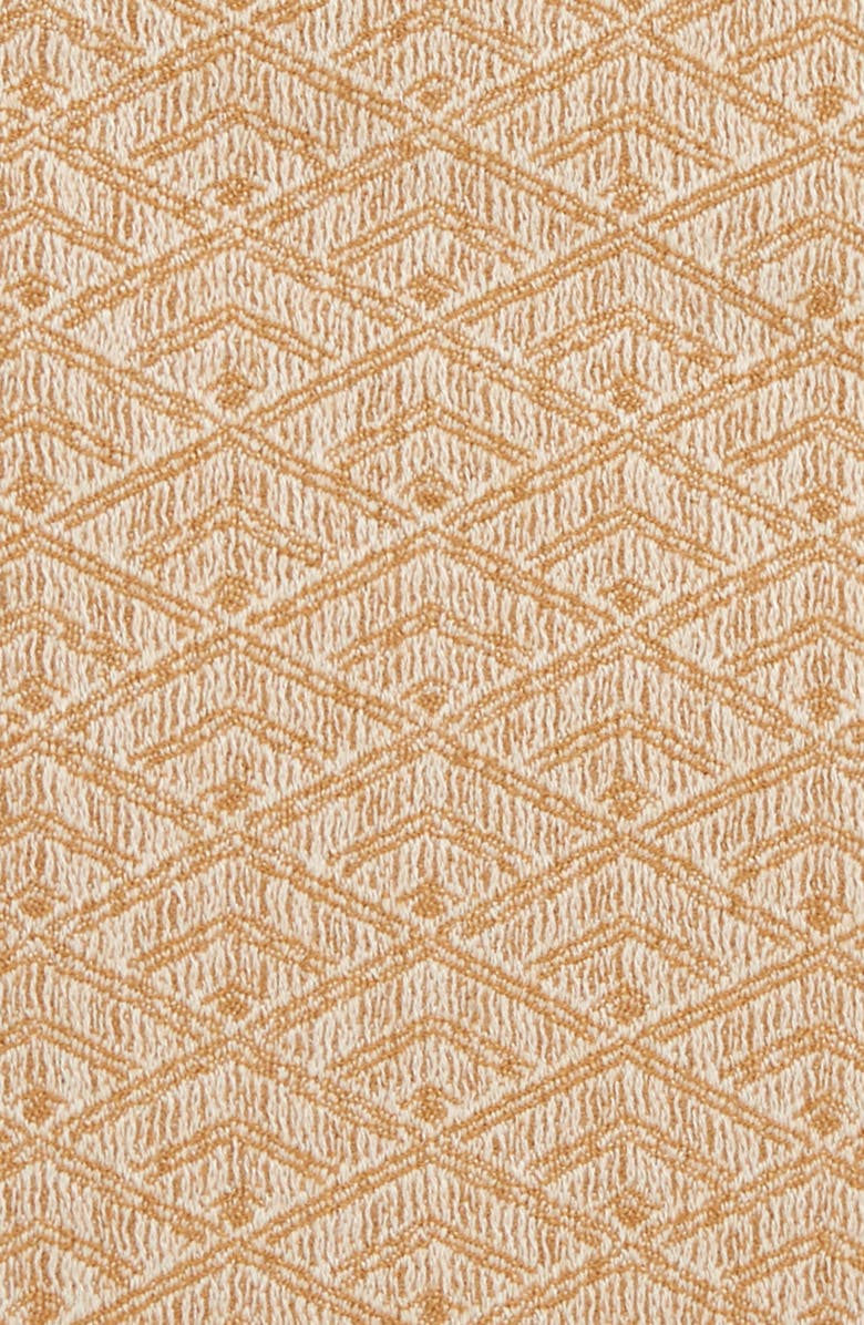 Métier London Small Logo Cashmere Throw Blanket, Alternate, color, 