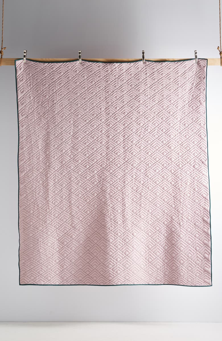 Anthropologie Home Anthropologie Texture Geo Quilt, Alternate, color,