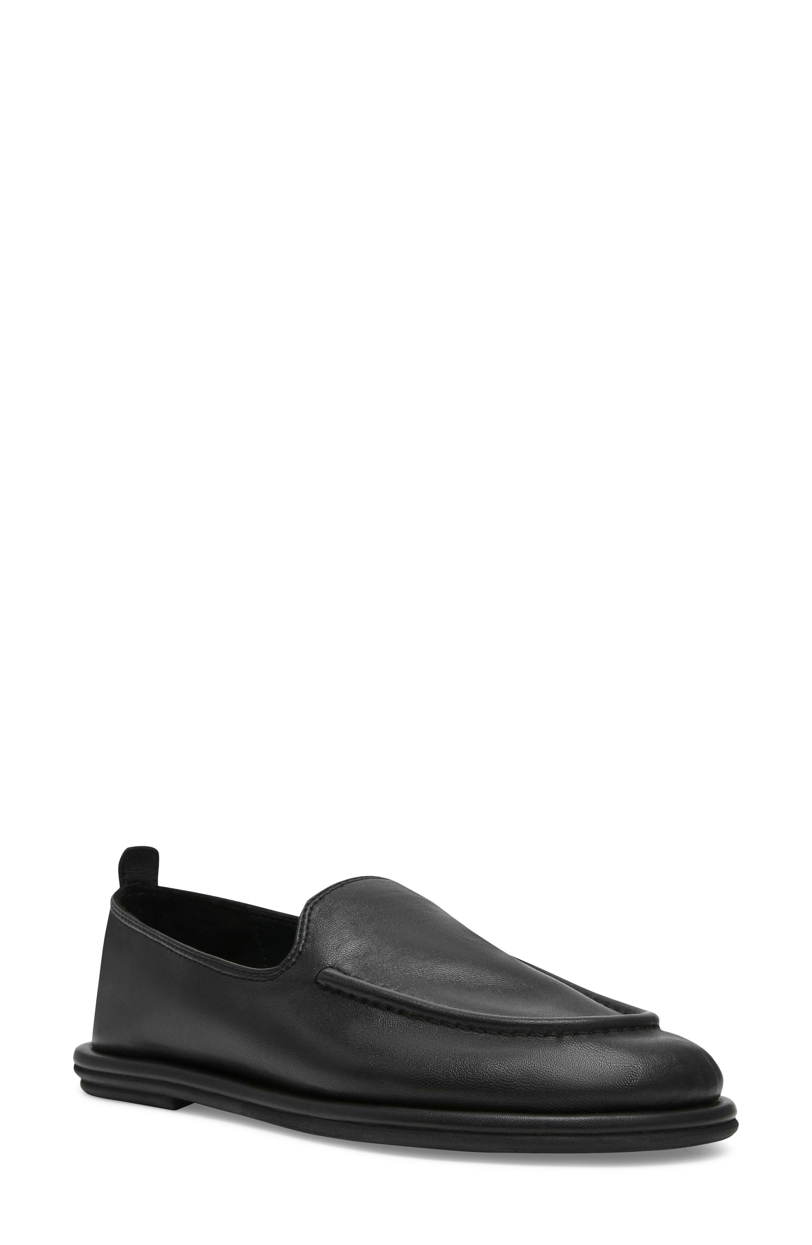 Safra Loafer, Main, color, BLACK LEATHER