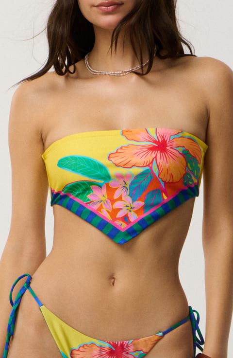 Bliss Scarf Bandeau Bikini Top