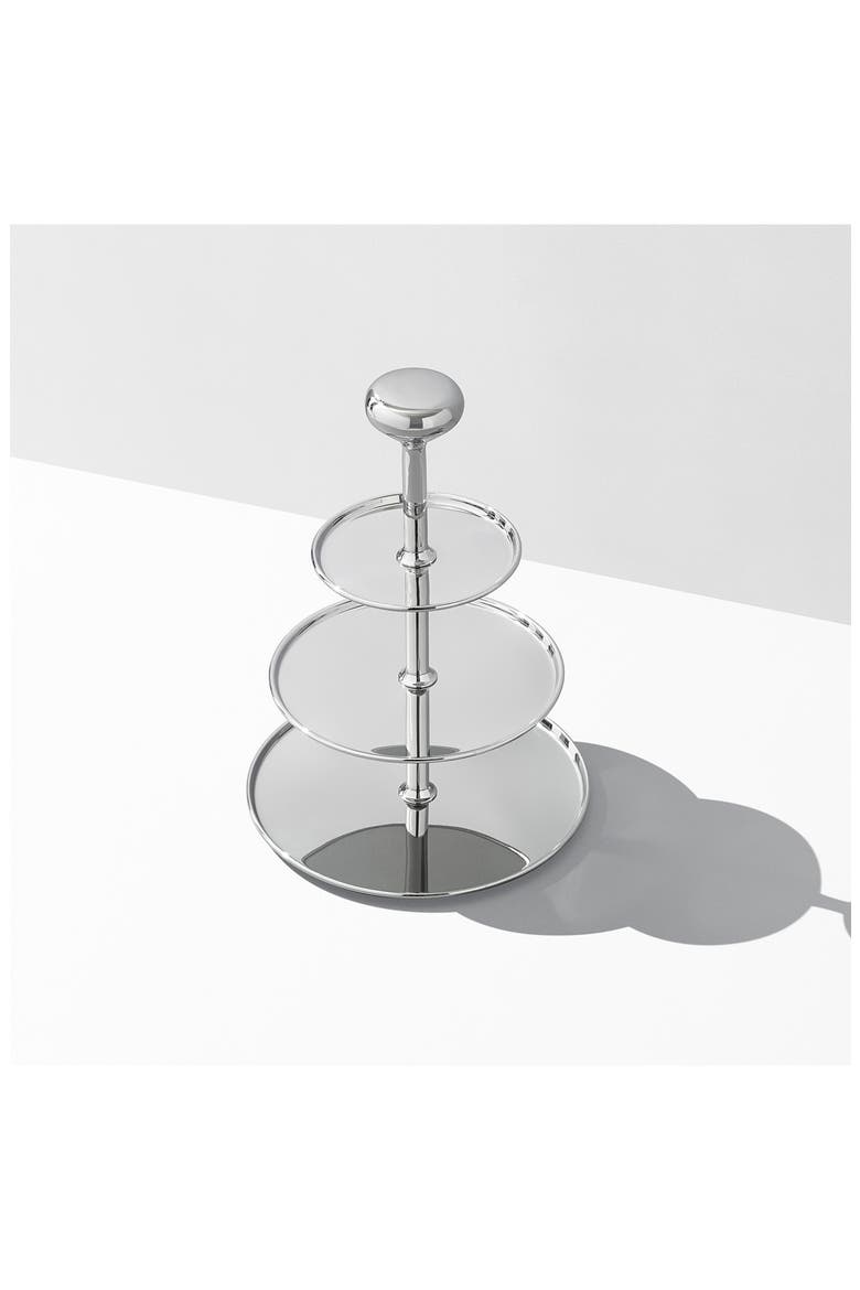 Alfredo Etagère, Alternate, color, SILVER