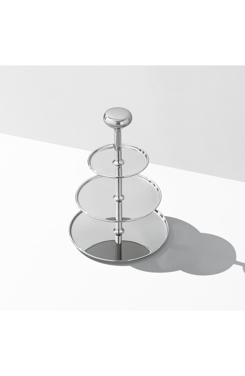 Georg Jensen Alfredo Etagère, Alternate, color, Silver
