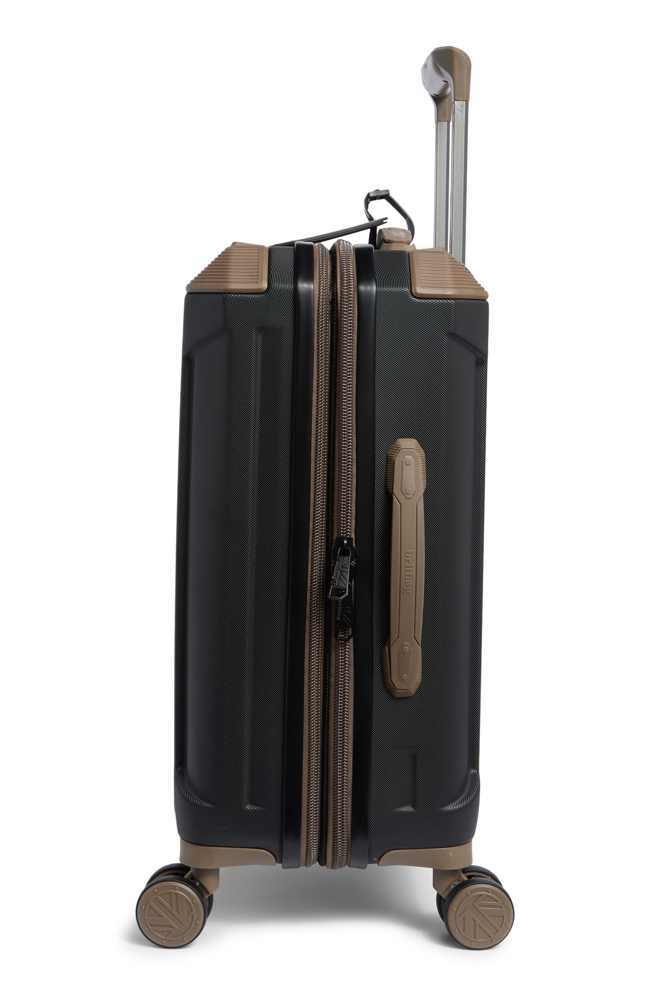 Britbag Stonesfields 21-Inch Hardside Spinner Luggage, Alternate, color, Black