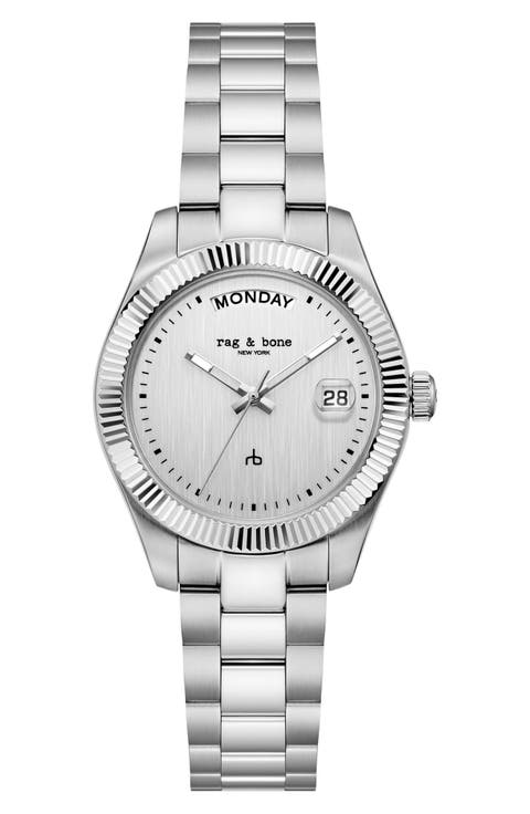 Lex Bracelet Watch, 34mm