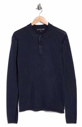 Dune Long Sleeve Cotton Polo