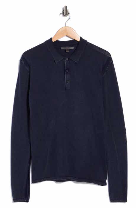 Dune Long Sleeve Cotton Polo