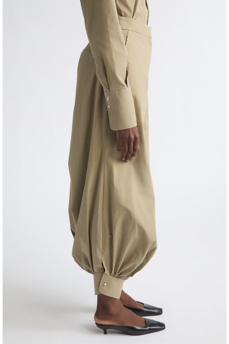 Seis Wide Leg Crop Pants, Alternate, color, SAND