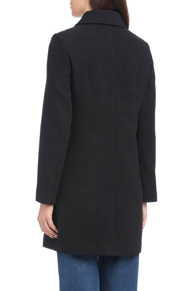 Kate Spade Bib Detail Wool Blend Coat (Women) | Nordstrom