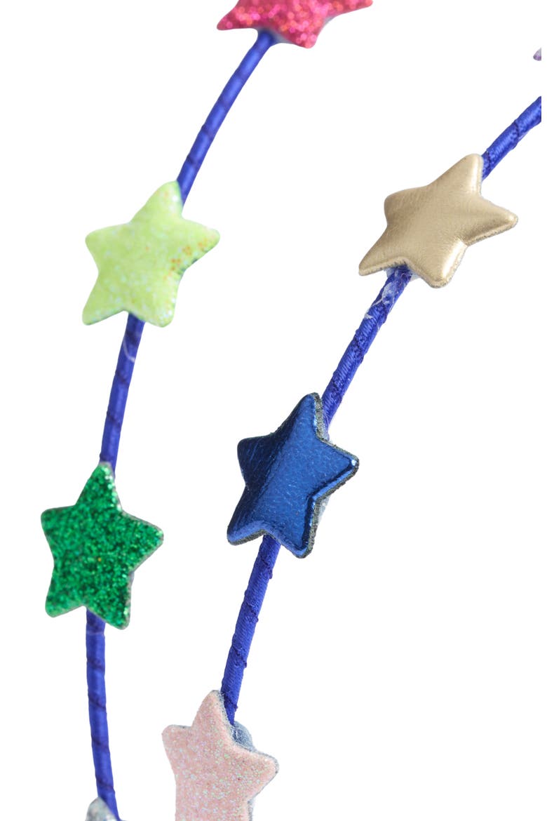 Kids' Teeny Star Headband, Alternate, color, BRIGHT BLUE