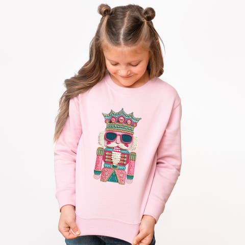 And Teal Nutcracker Patchwork Sweatshirt (little Kid & Big Kid)