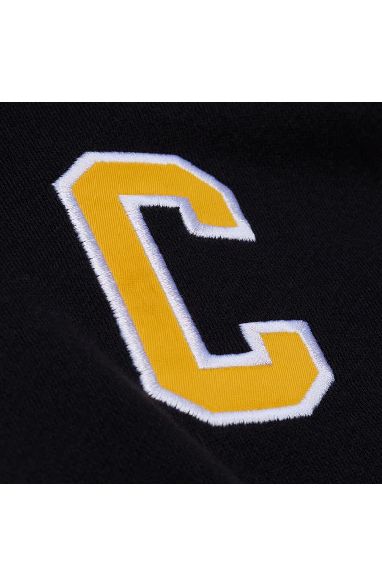 Mitchell 
Ness Men
s Mitchell 
Ness Mario Lemieux Black Pittsburgh Penguins 1992 Name 
Number Premium Pullover Hoodie, Alternate, color, Black