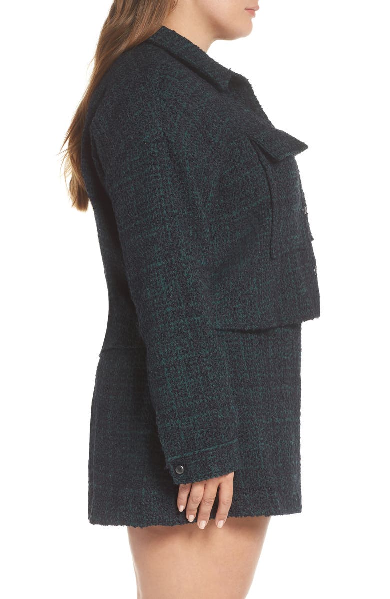 Leith Tweed Crop Jacket, Alternate, color, 