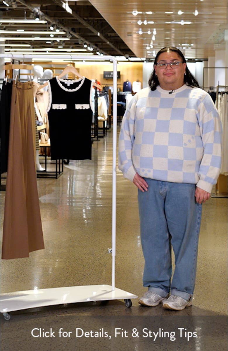 Scallop Trim Sleeveless Sweater, sales video thumbnail