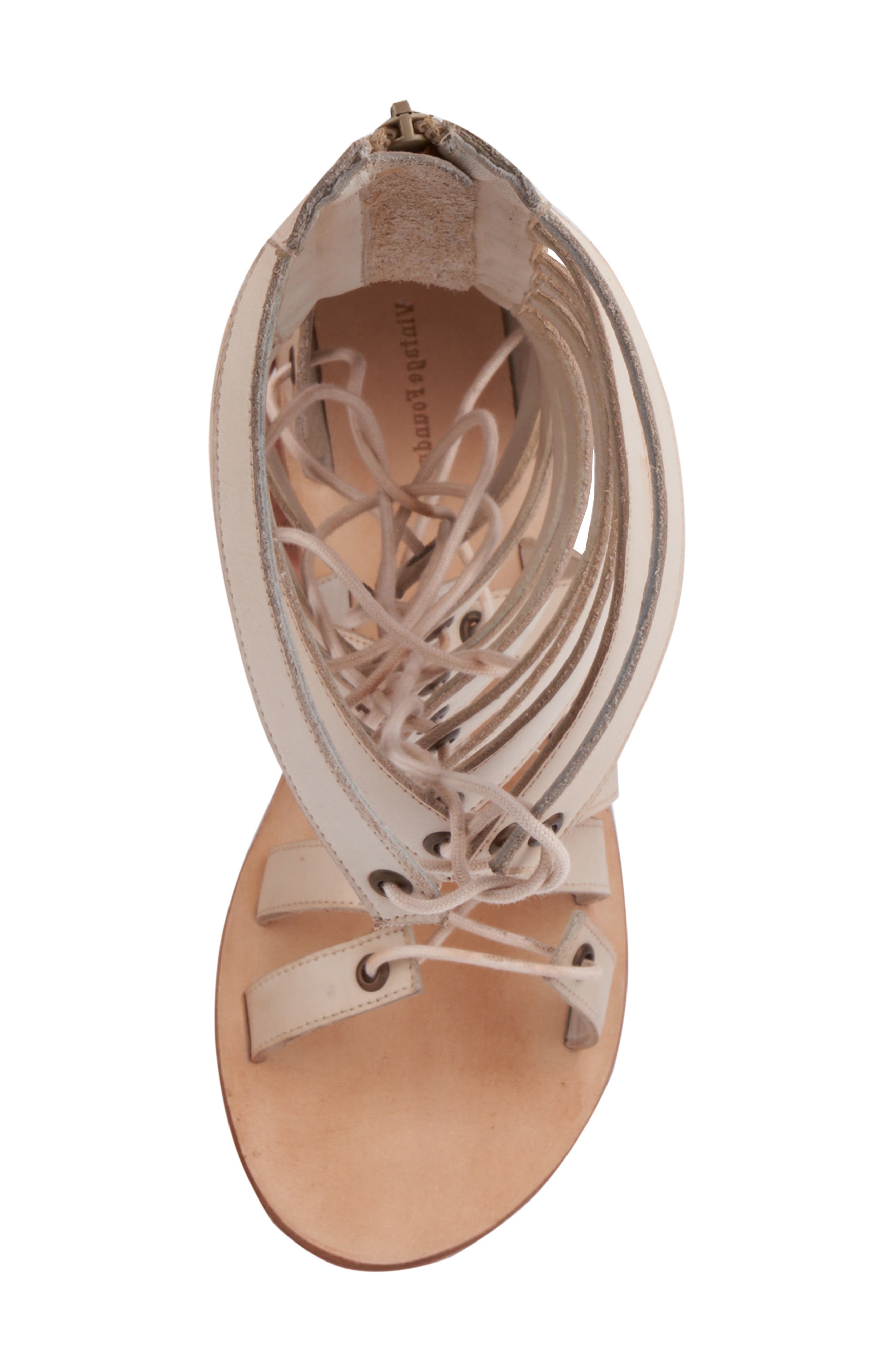 Pruitt Gladiator Sandal, Alternate, color, IVORY