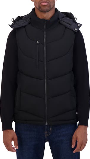 Northline Collared Knit Vest in Ocean main image 1