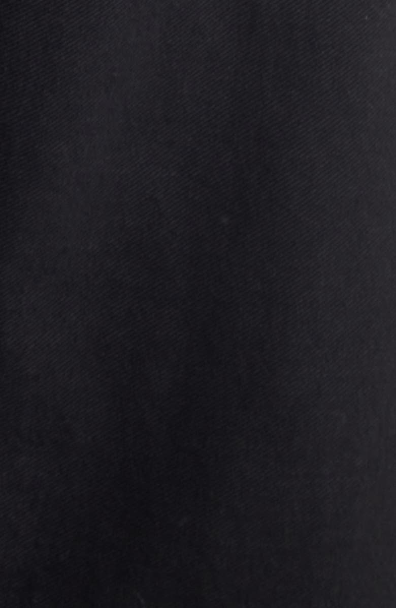 Bode Embroidered Denim Knolly Brook Trousers, Alternate, color, Black