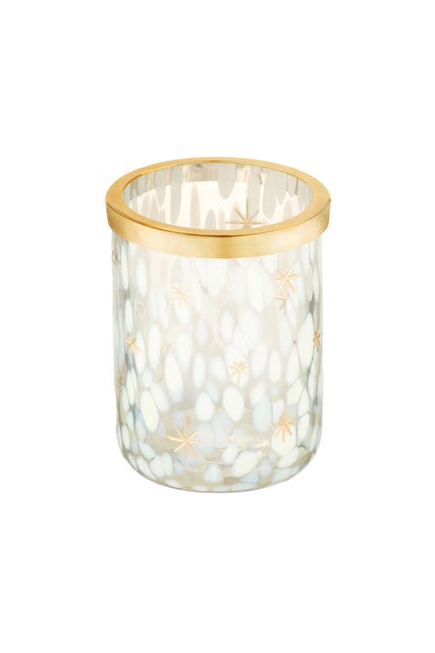 Aravali Glass Toothbrush Holder 3" x 3" Bath Essential