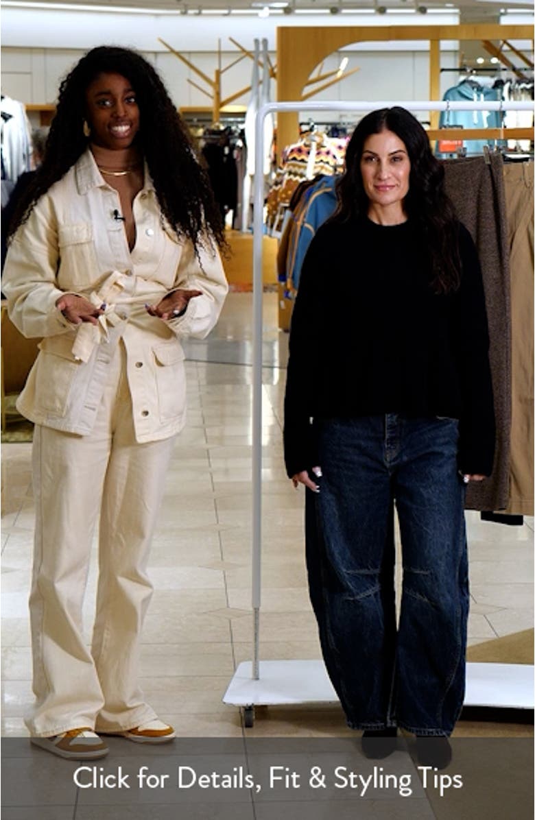 Rib Peplum Sweater, sales video thumbnail