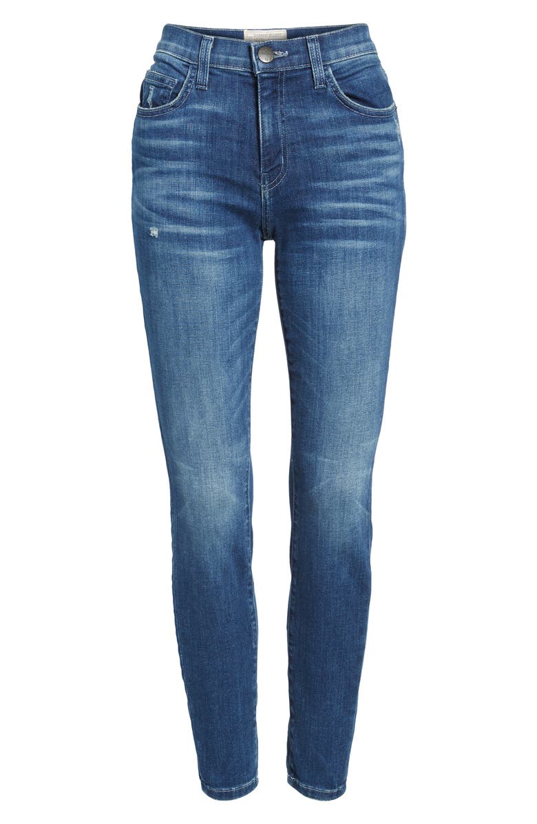 Current/Elliott The Stiletto High Waist Skinny Jeans, Alternate, color,