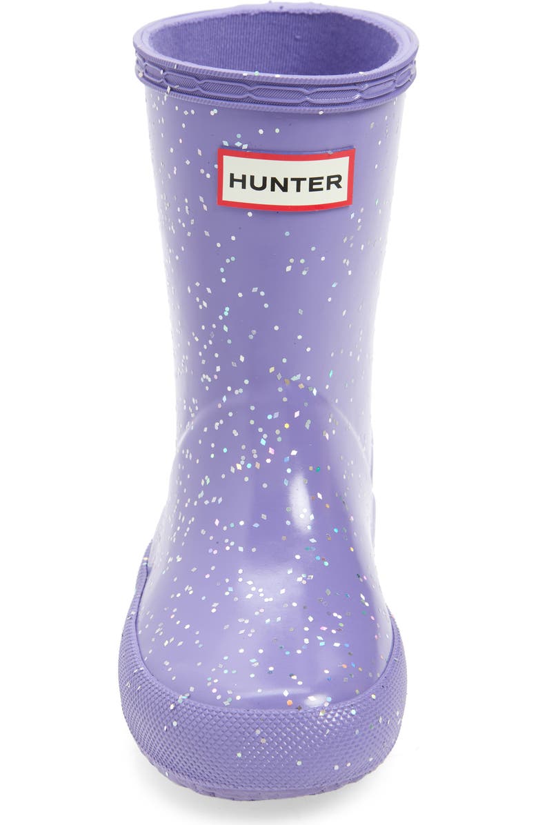 Hunter Kids' Original First Classic Waterproof Rain Boot, Alternate, color,
