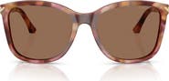 Emporio Armani 56mm Gradient Square Sunglasses