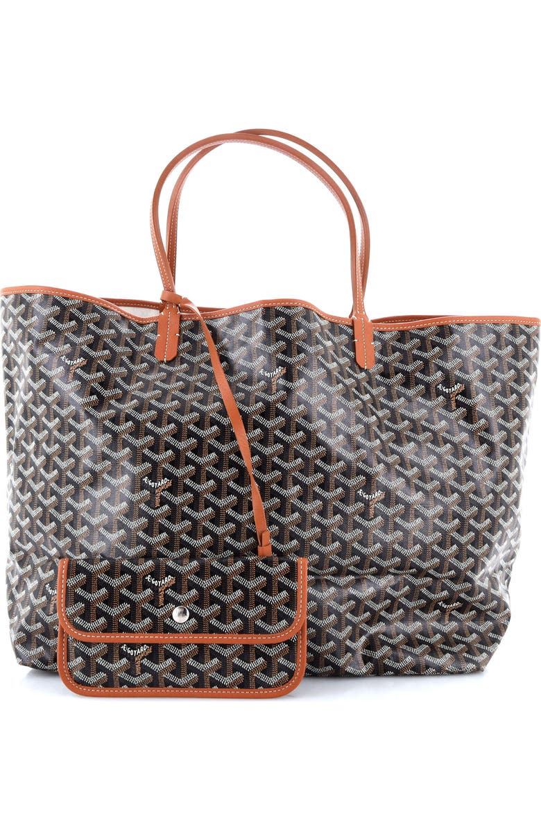 Pre-Owned Goyard Saint Louis Tote Printed Coated Canvas GM, Alternate, color,