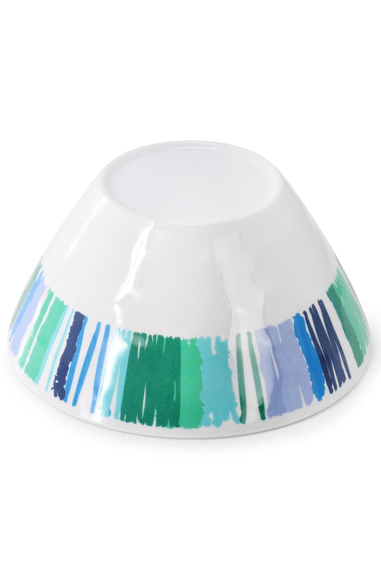 Gibson Home Tropical Sway Orleans 12 Piece 6 Inch Melamine Bowl Set, Alternate, color, Blue