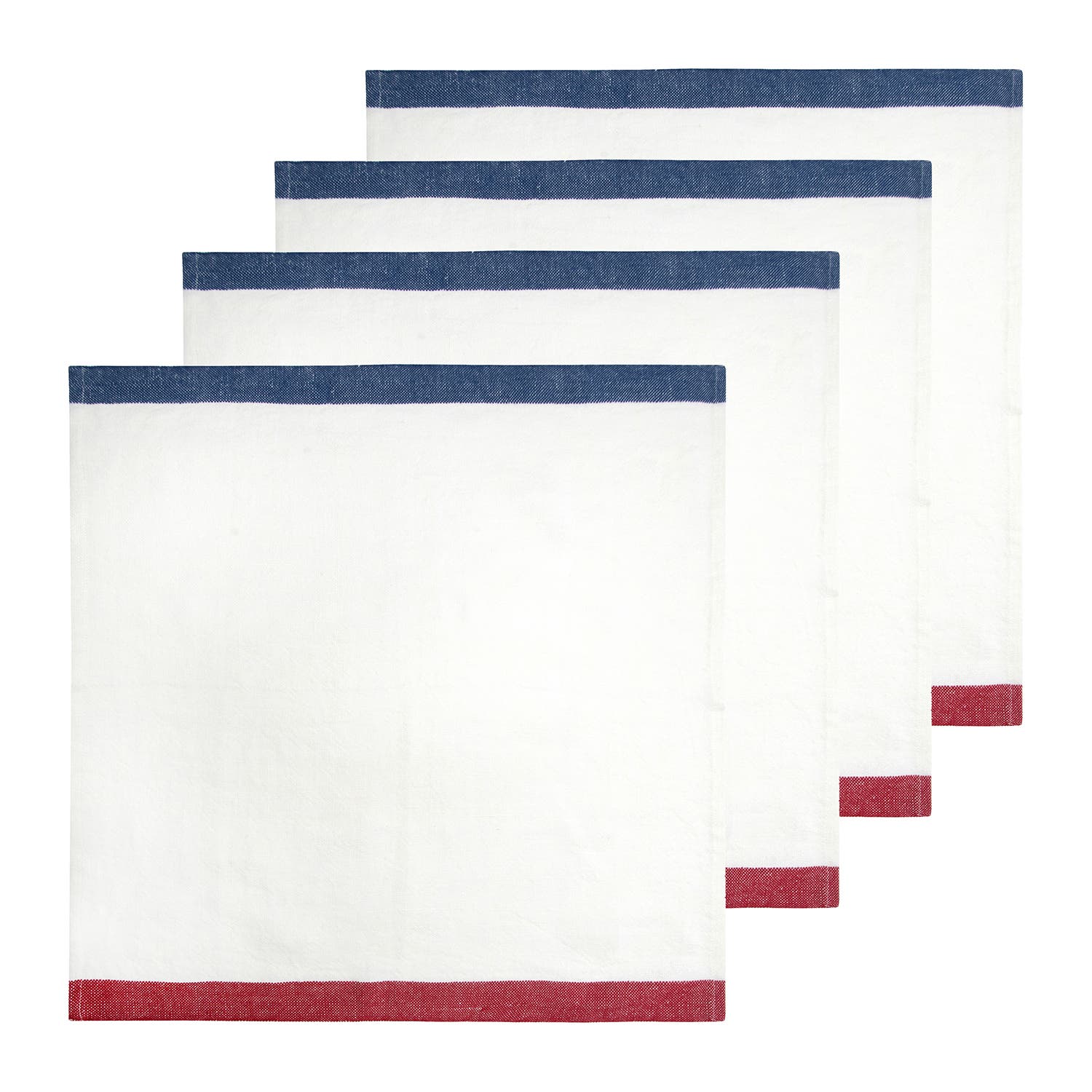 Blue, Red 20" x 20"
