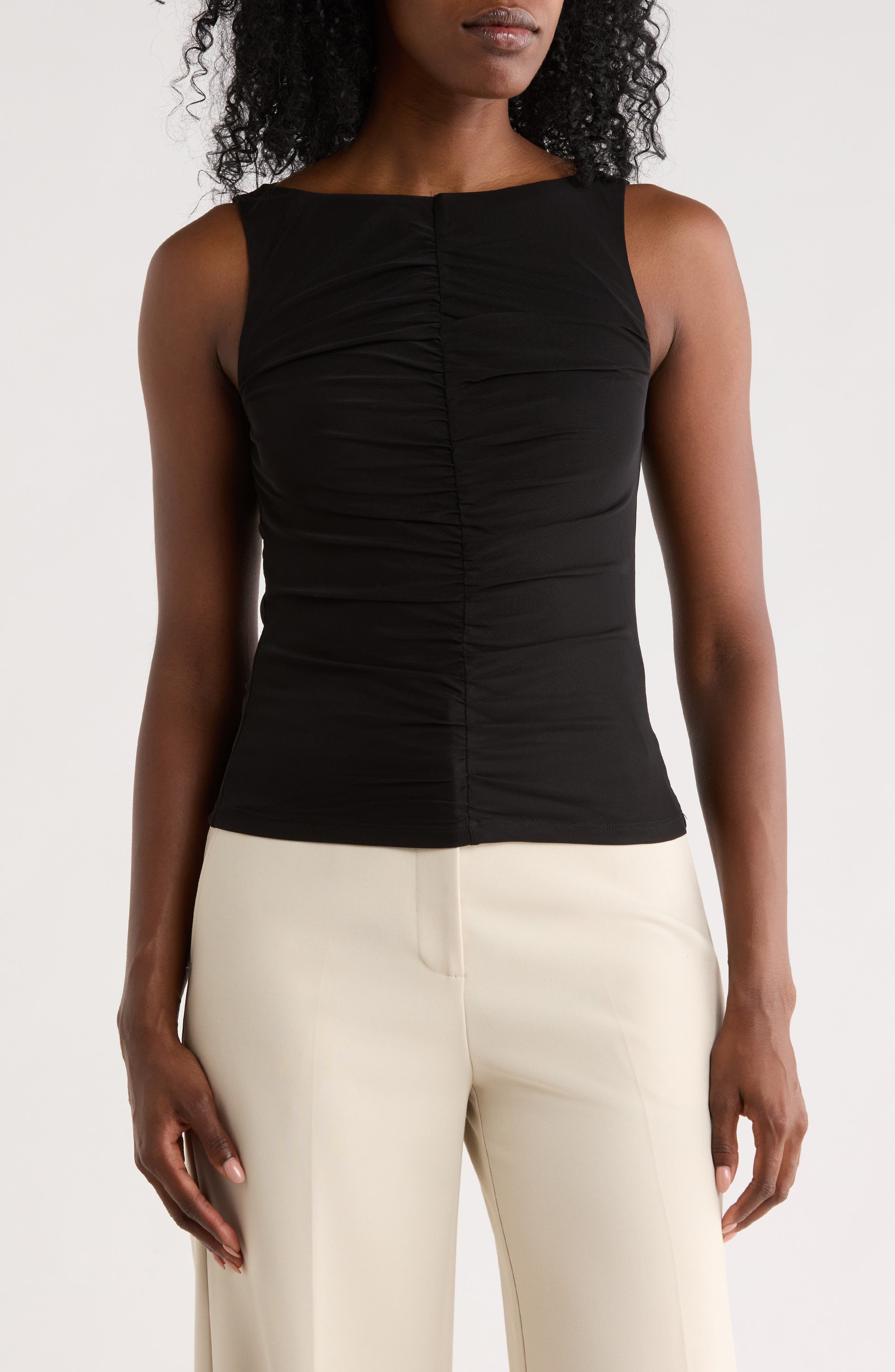 Ruched Front Tank