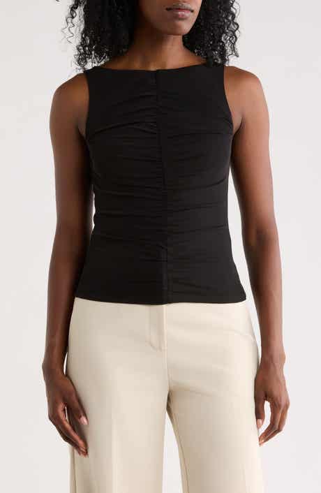 Ruched Front Tank