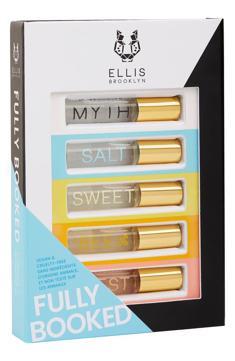 Ellis Brooklyn FULLY BOOKED Rollerball Gift Set USD $75 Value, Alternate, color,