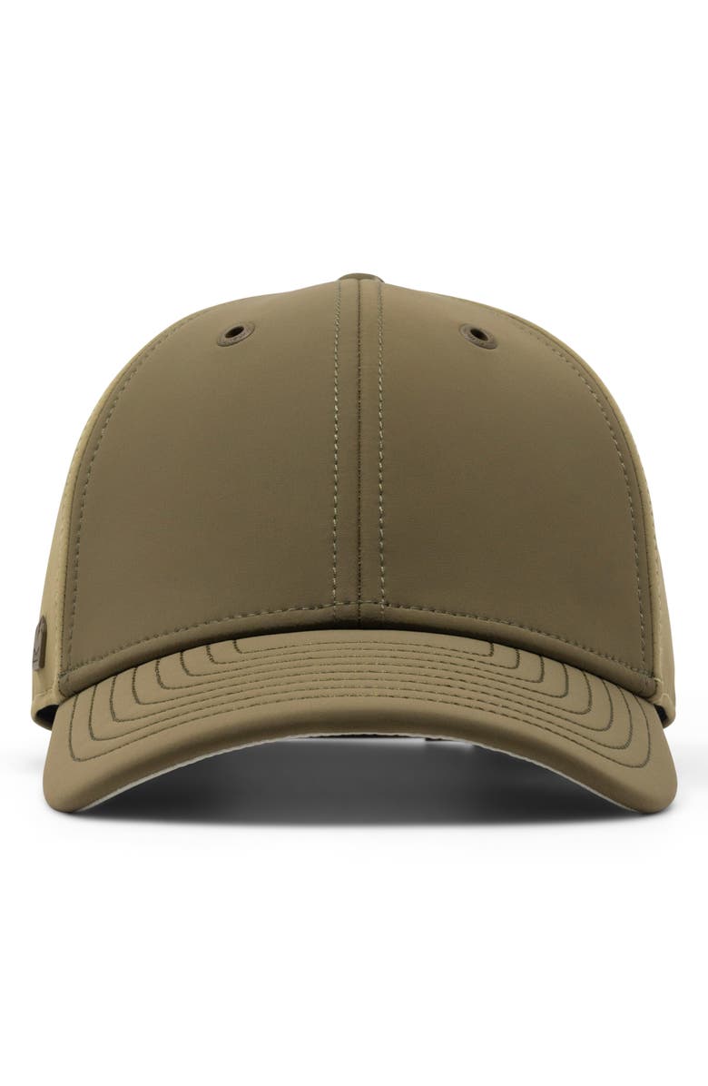 Melin Thermal Agame Infinite Performance Snapback Hat, Alternate, color, Dark Olive / Fig