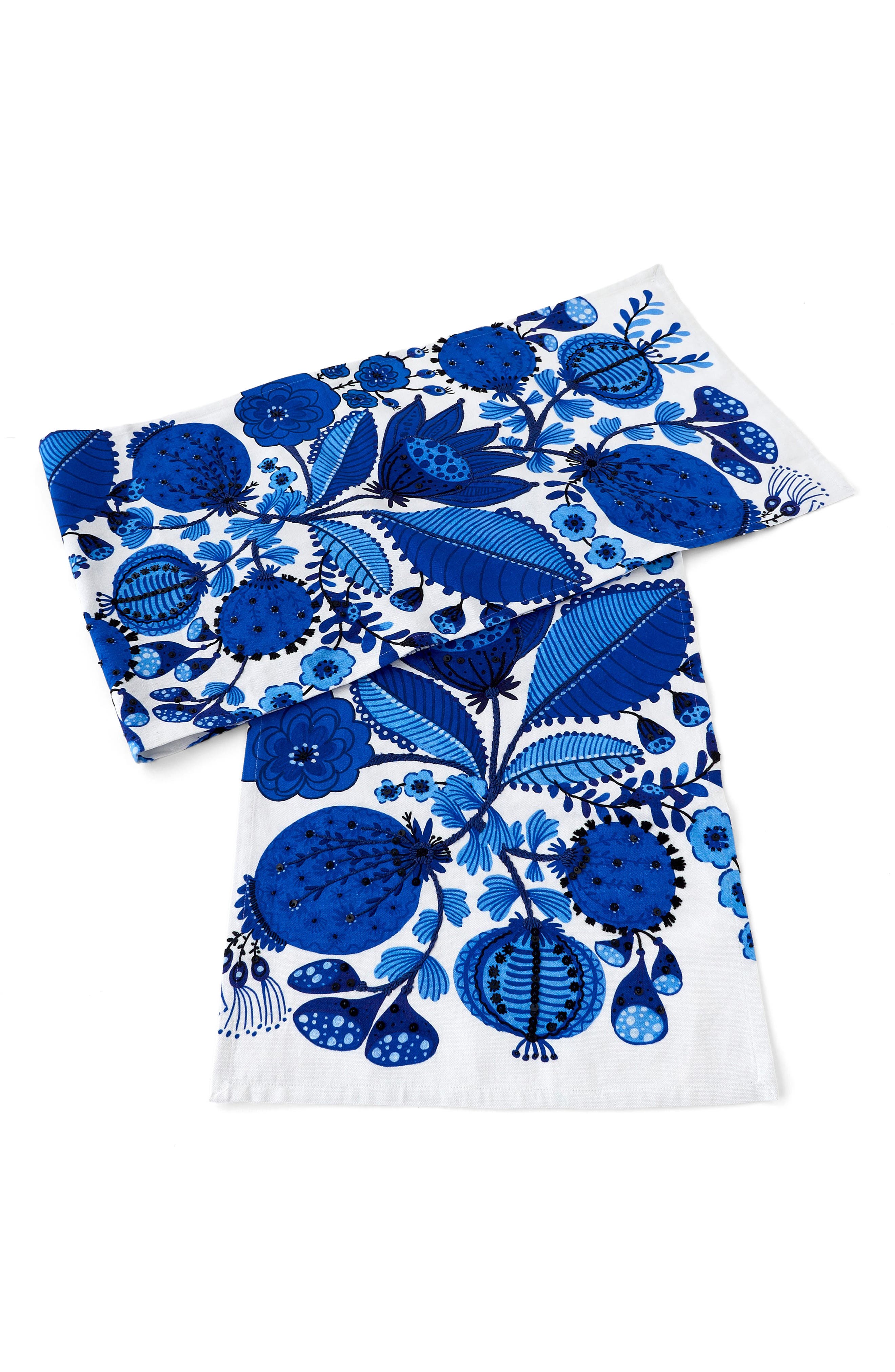 ONE HUNDRED 80 DEGREES Floral Fabric Table Runner | Nordstromrack