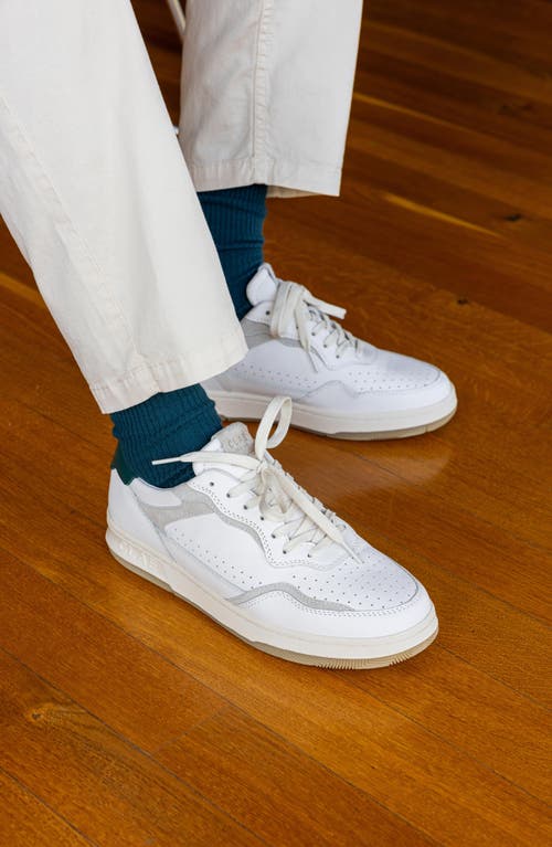 Clae Haywood Low Top Leather Sneaker In Multi