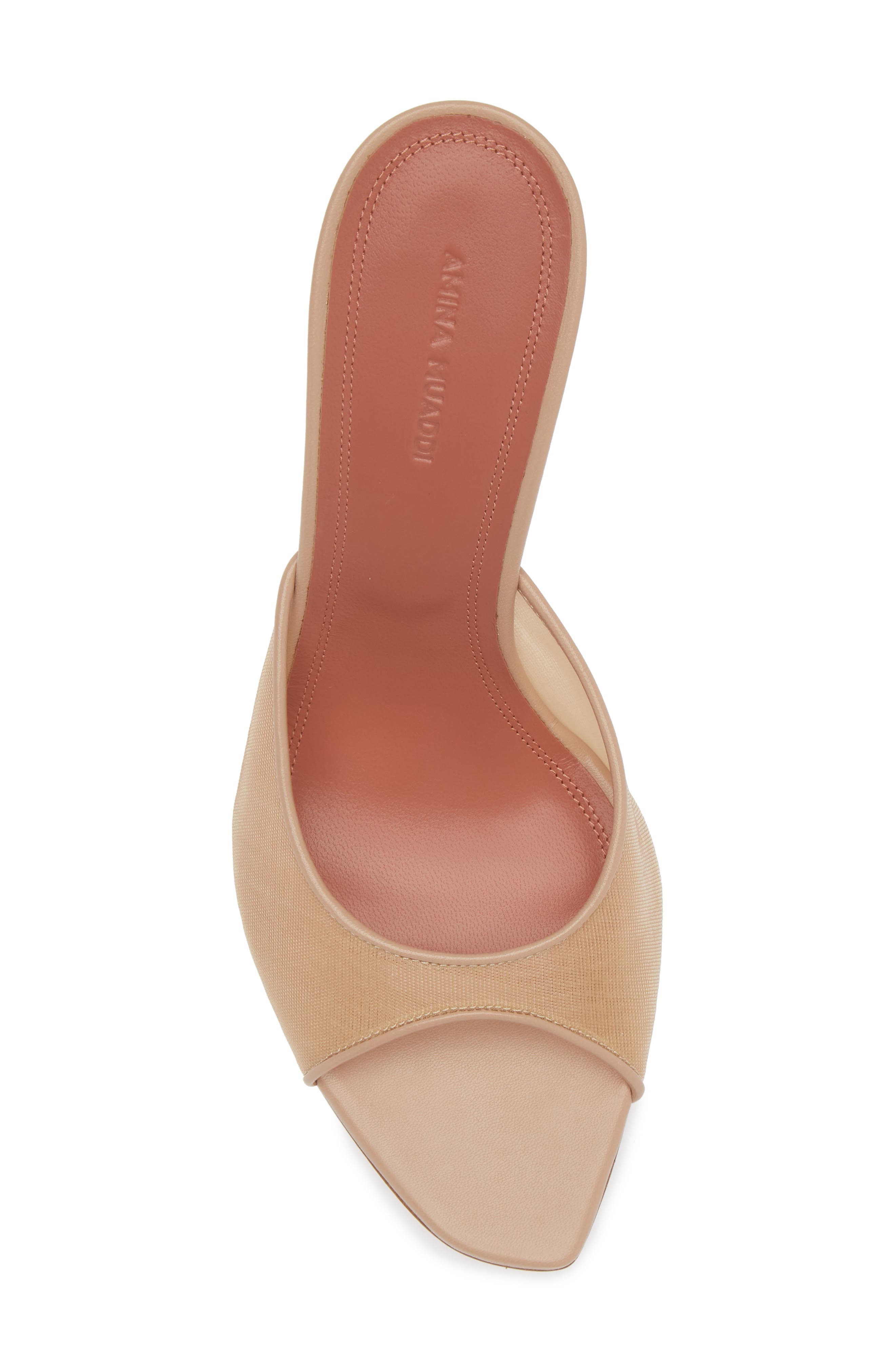 Amina Muaddi Alexa Slide Sandal, Alternate, color, 