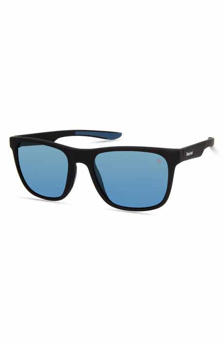 Timberland 55mm Polarized Square Sunglasses