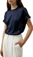 Lilysilk Contemporary Oversized Silk Top