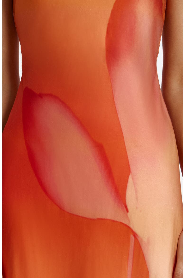 Mora Floral Print Strapless Dress, Alternate, color, MIMOSA FLORAL